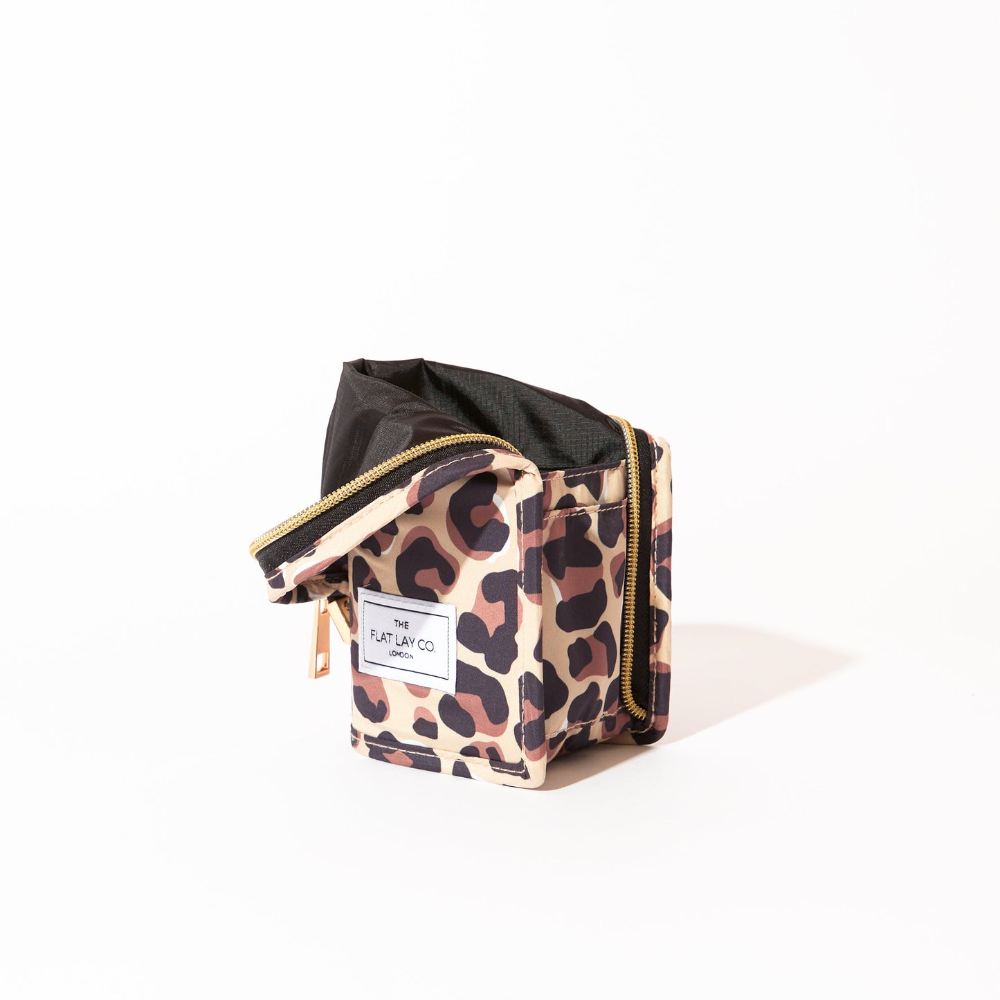 Standing Brush Case - Leopard Print