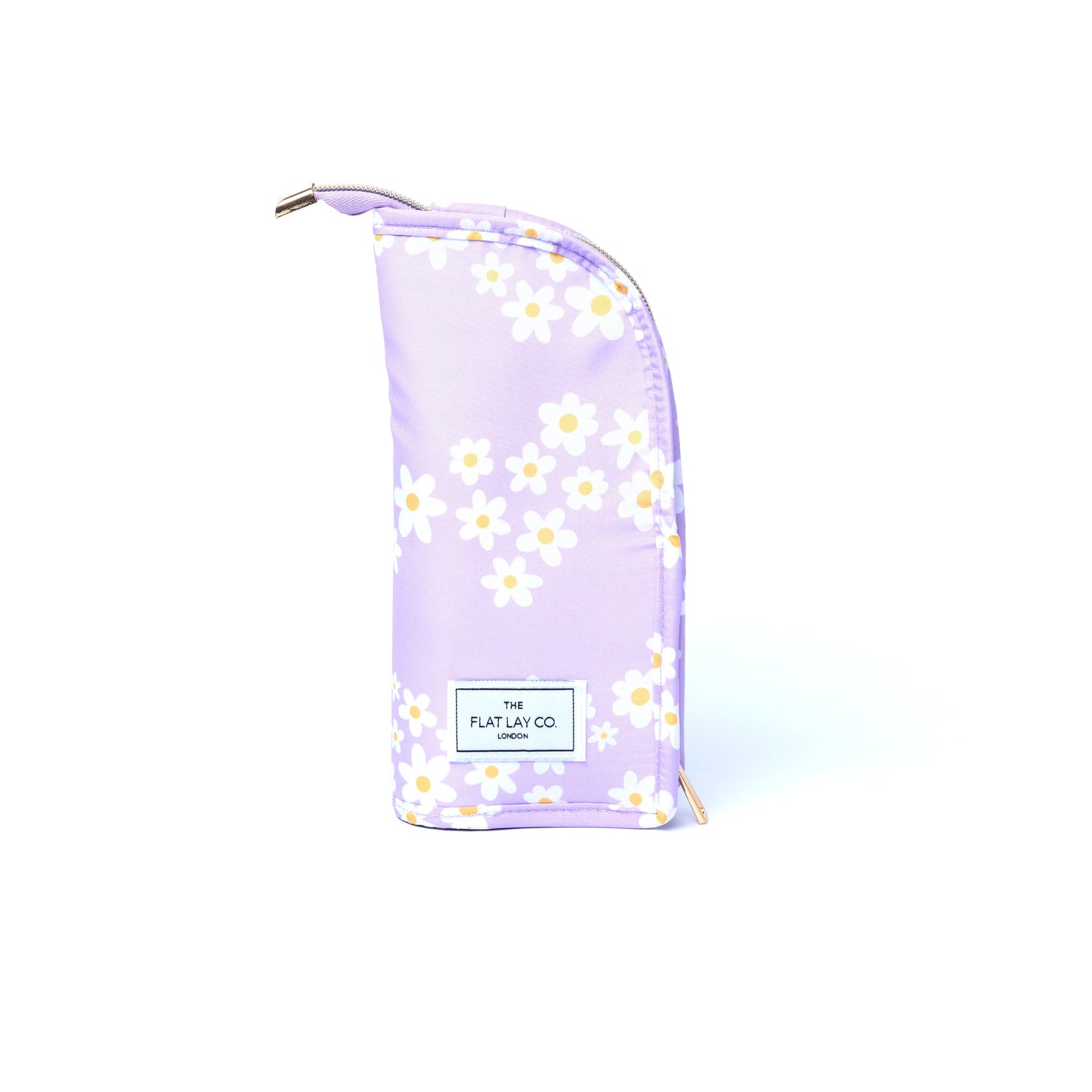 Standing Brush Case - Lilac Daisy