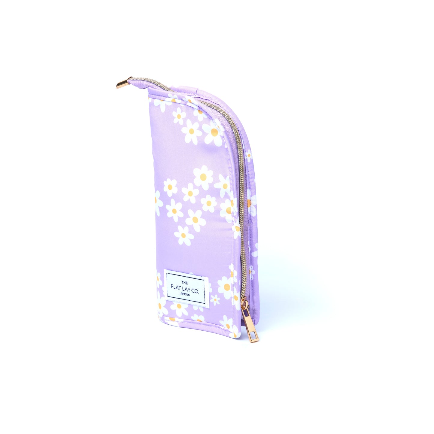 Standing Brush Case - Lilac Daisy
