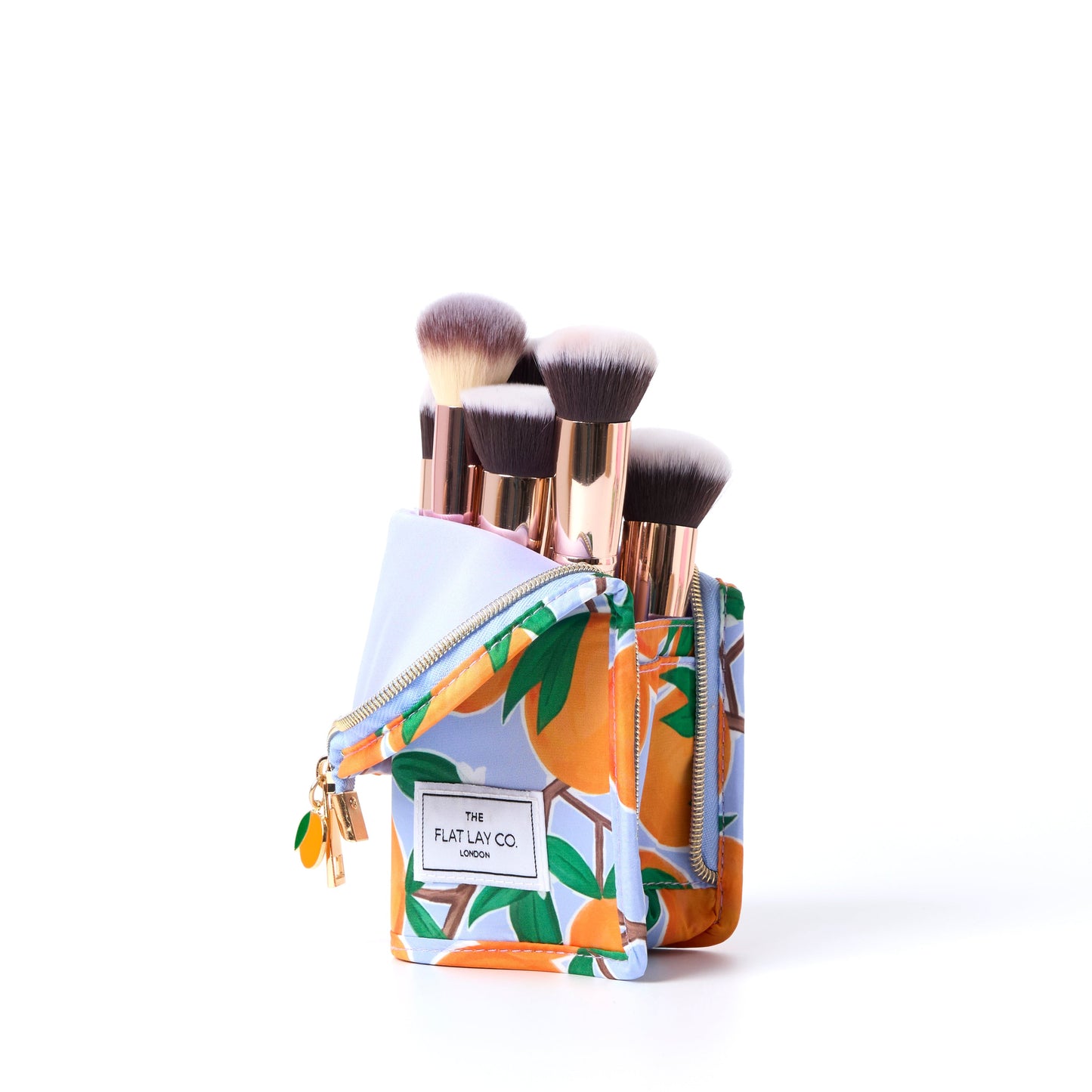 Standing Brush Case - Mediterranean Oranges