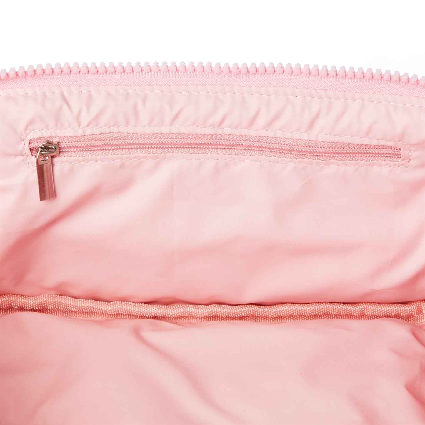 Sweet Pink Hearts Marshmallow Flat Lay Makeup Box Bag