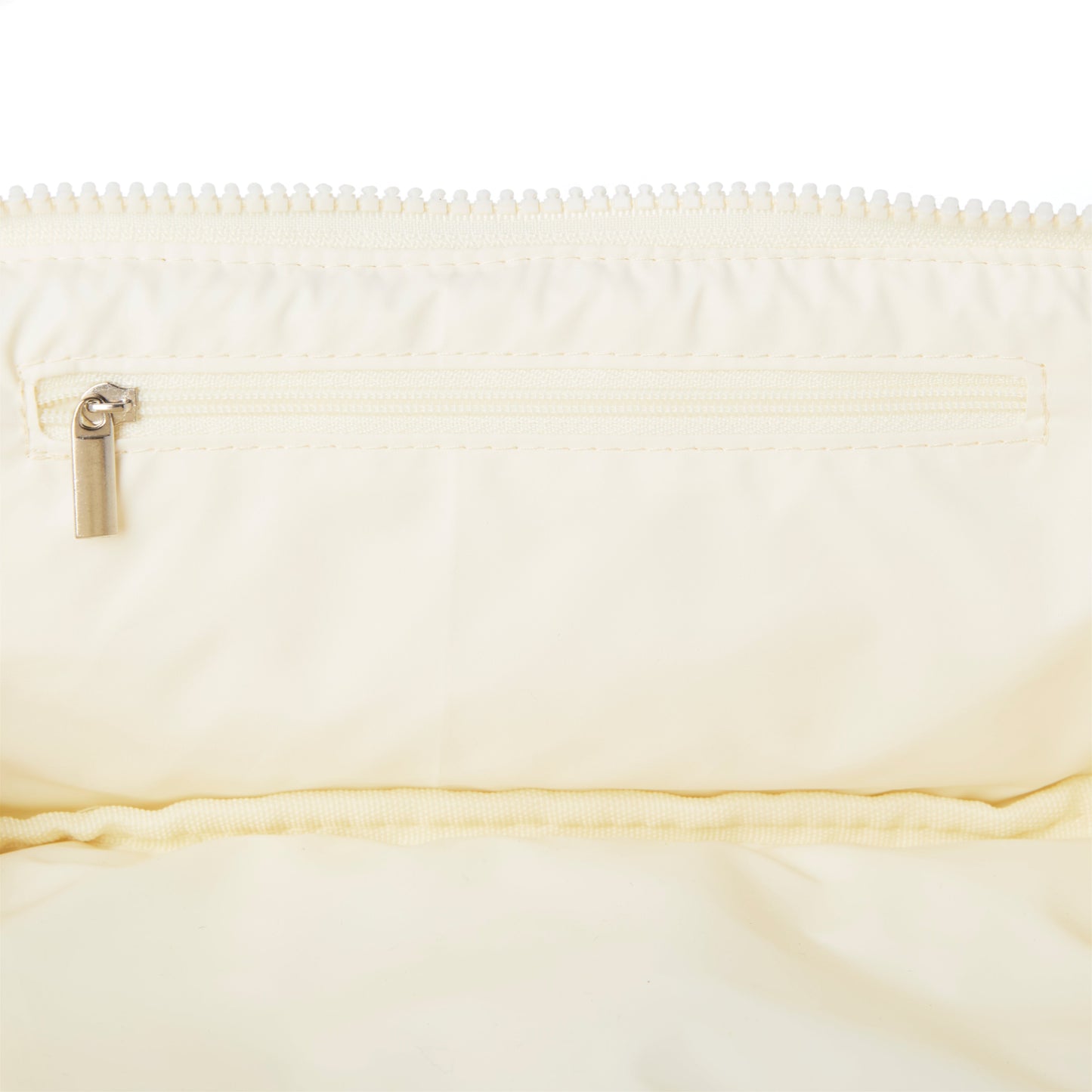 Marshmallow Flat Lay Makeup Box Bag - Vanilla