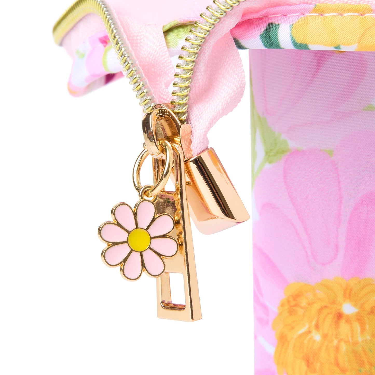 Standing Makeup Brush Case - Bouquet Flowers