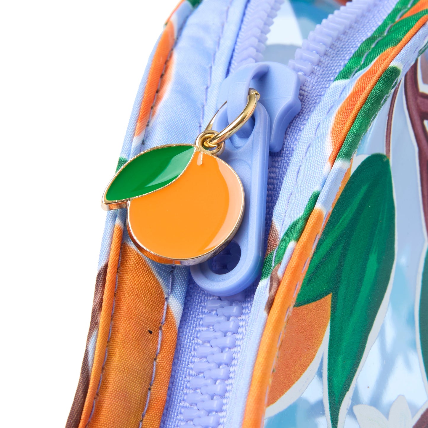 Jelly Lunar Flat Lay Makeup Pouch - Mediterranean Oranges