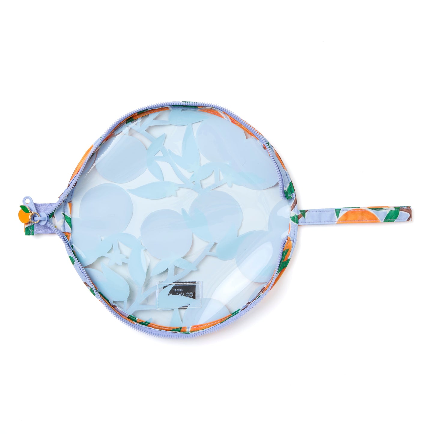 Jelly Lunar Flat Lay Makeup Pouch - Mediterranean Oranges