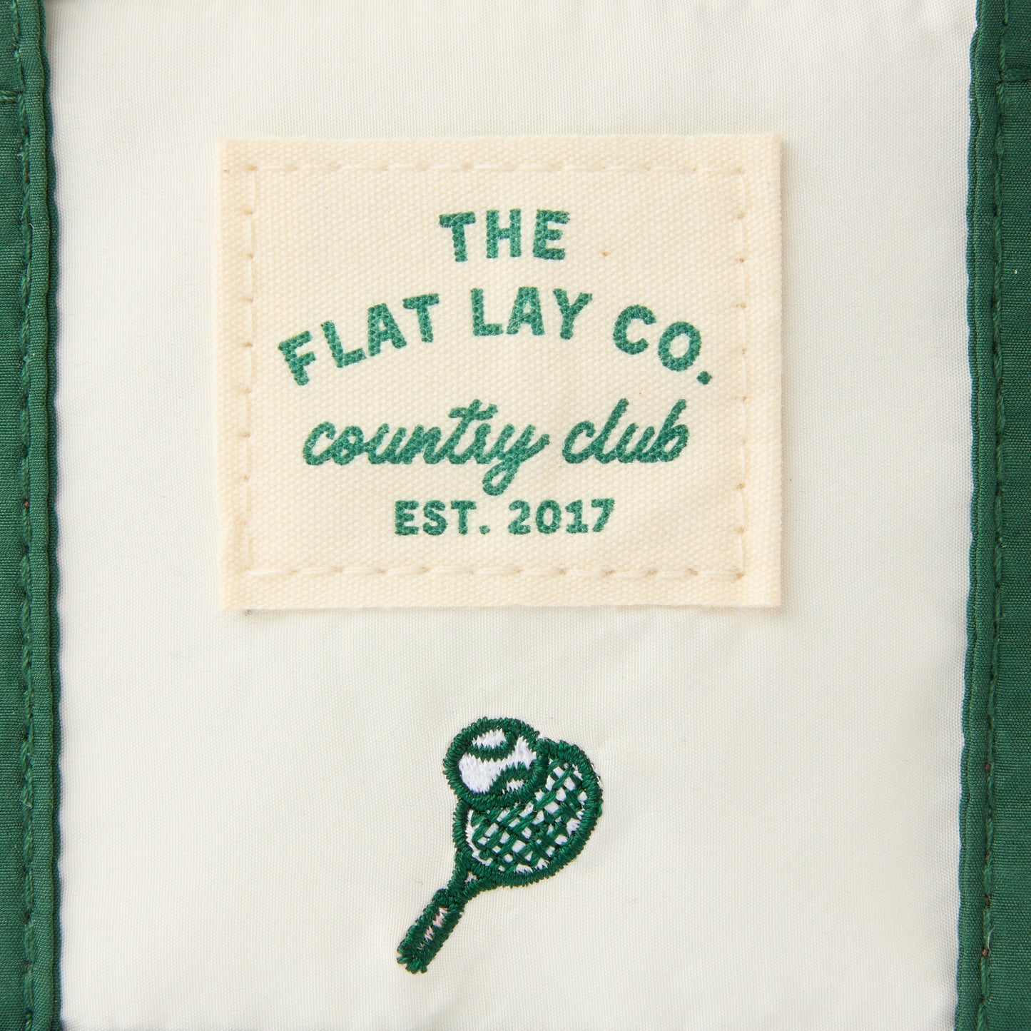 Mini Keyring Tote - Country Club