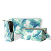 Tropical Leaves Makeup Bag Bundle - 3-Pack