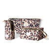 Leopard Print Makeup Bag Bundle - 3-Pack