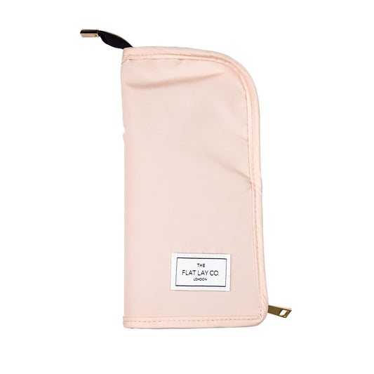 XXL Standing Makeup Brush Case - Blush Pink