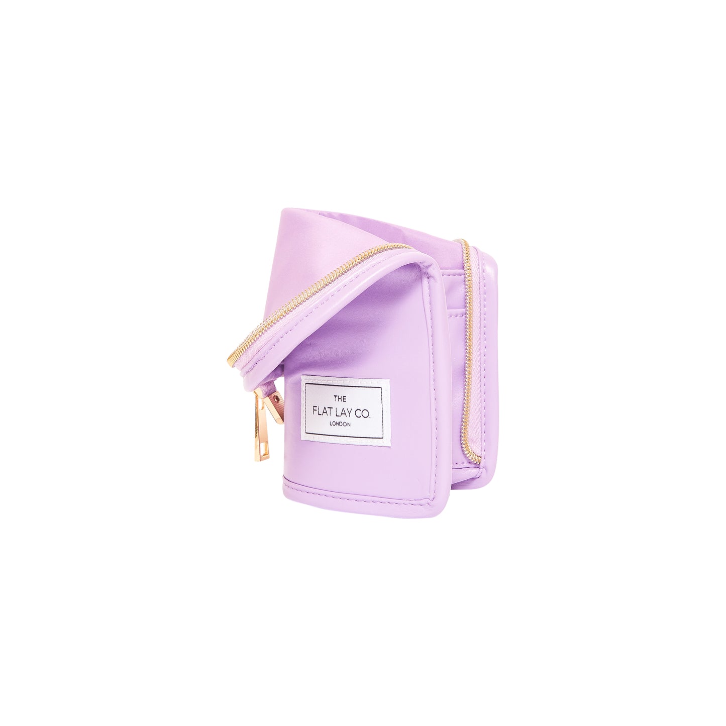 Standing Brush Case - Vegan Leather Monochrome Lilac