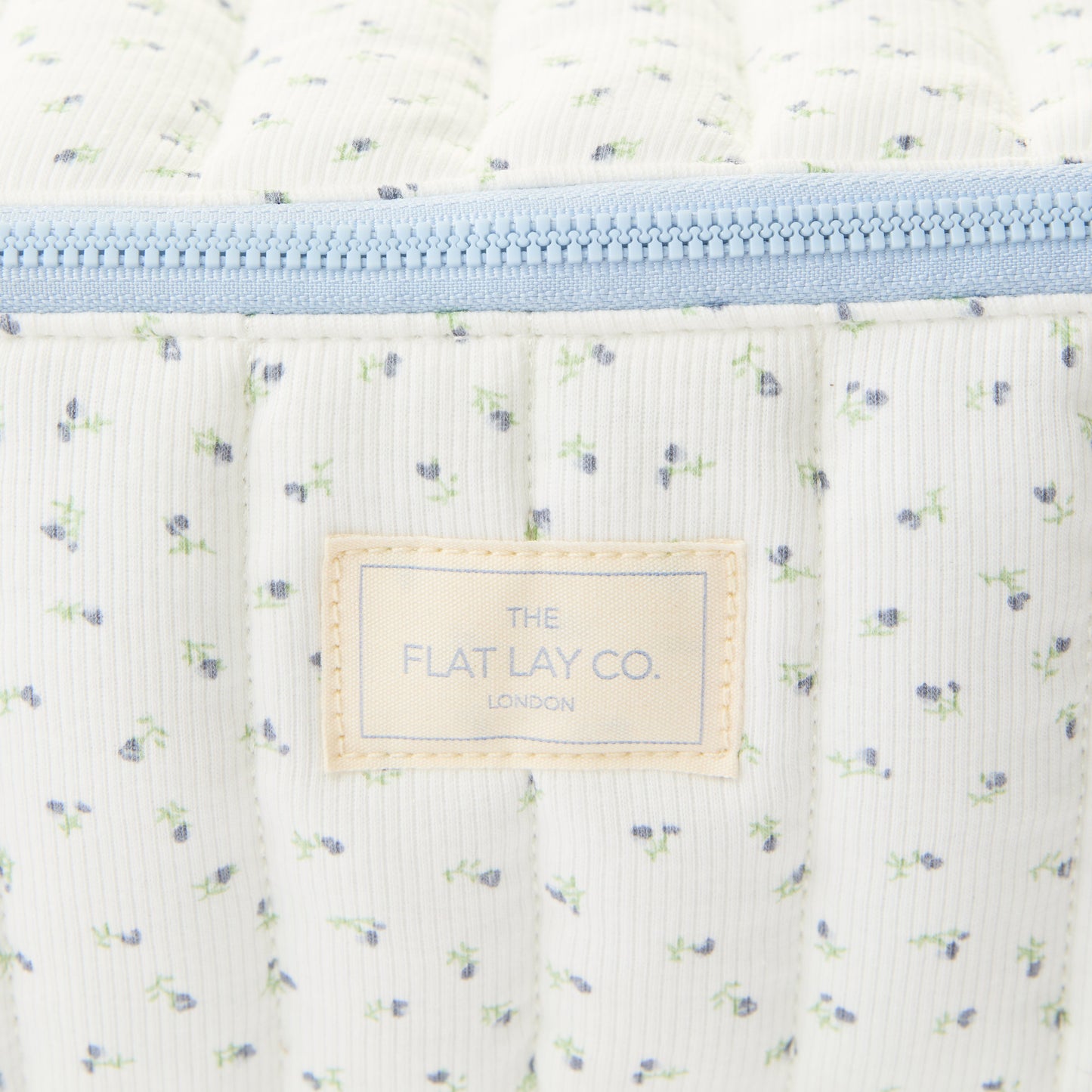 Marshmallow Makeup Box Bag - Cotton Ditsy Floral