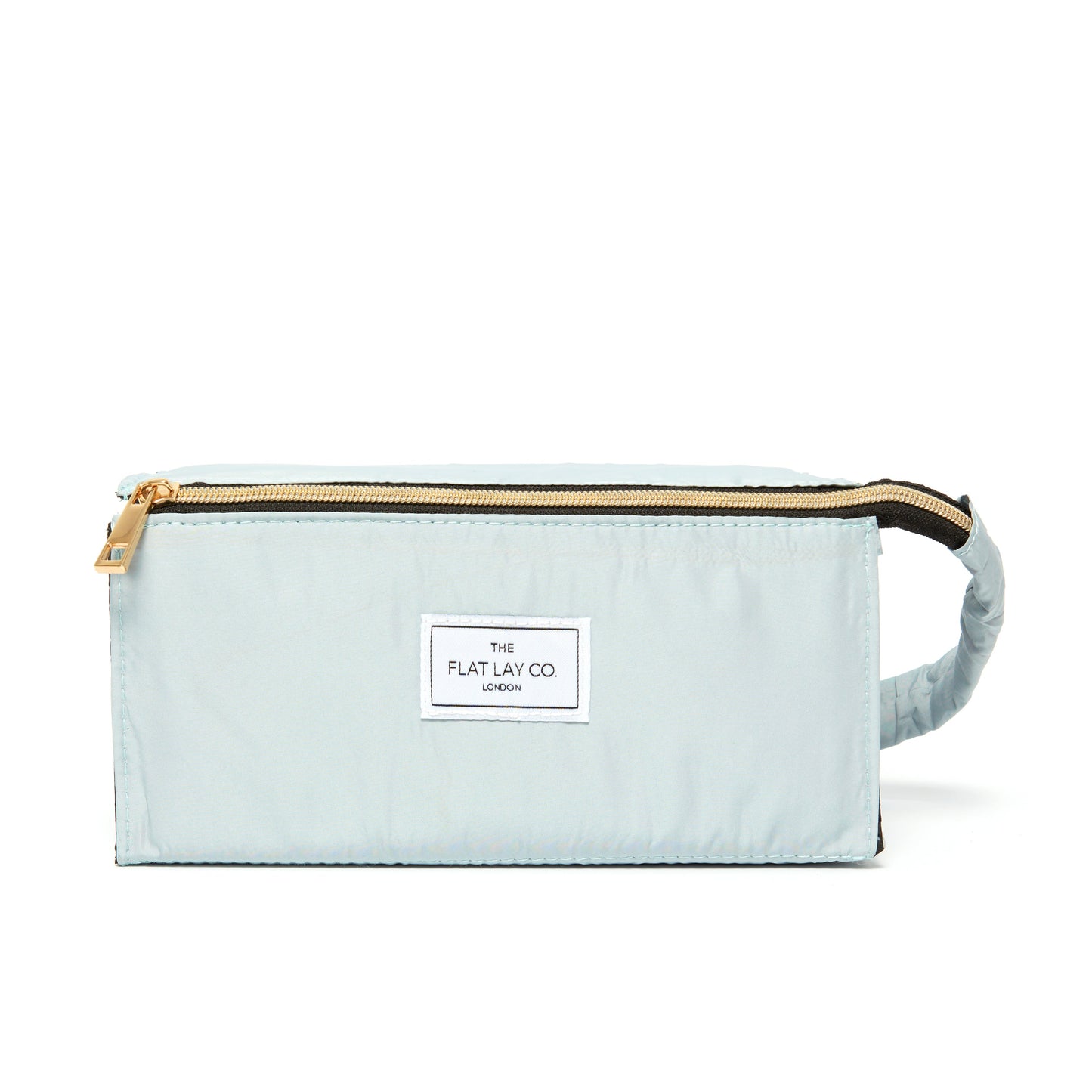 Haze Blue Flat Lay Makeup Box Bag