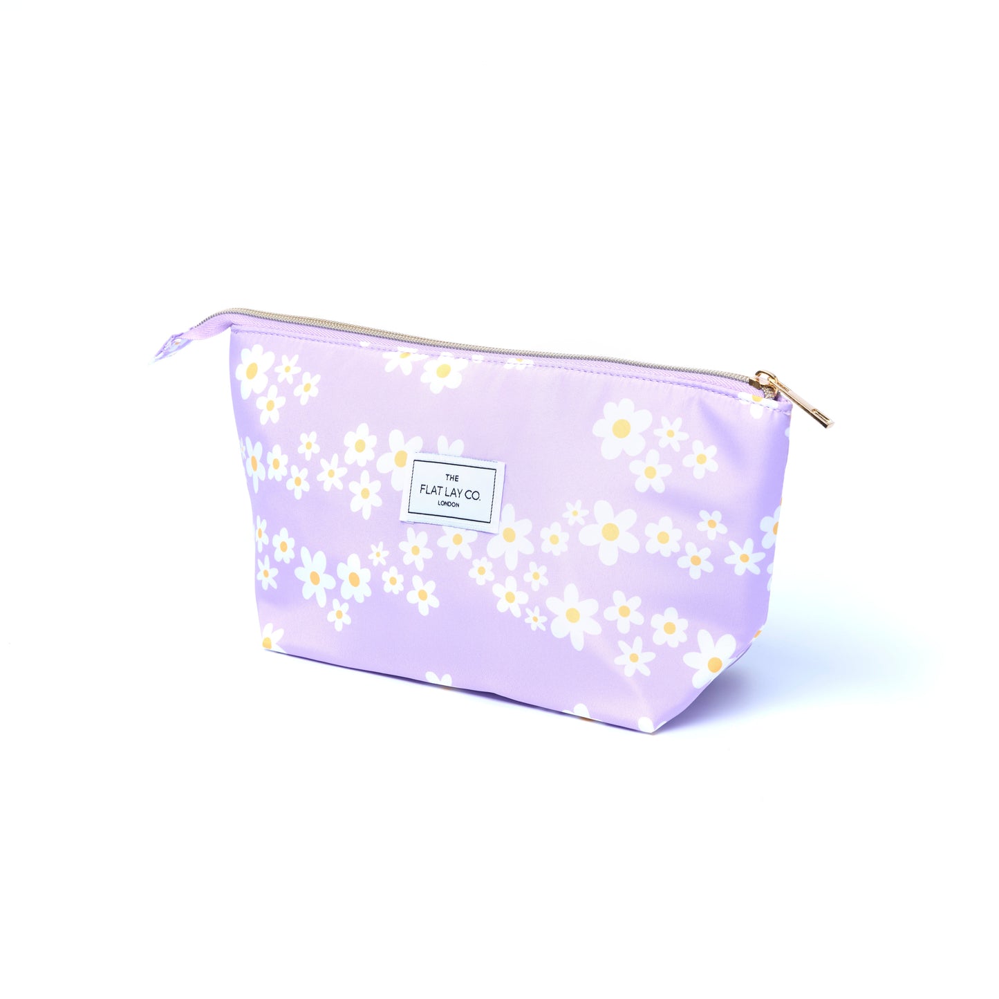 Ditsy Makeup Bag Bundle (3-Pack) - Lilac Daisy