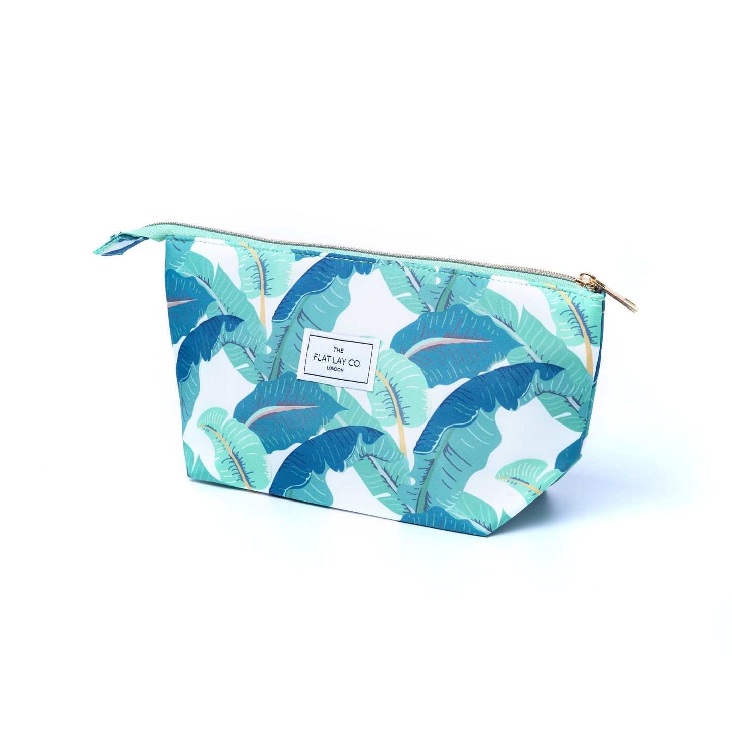 Tropical Leaves Essential Makeup Pouch