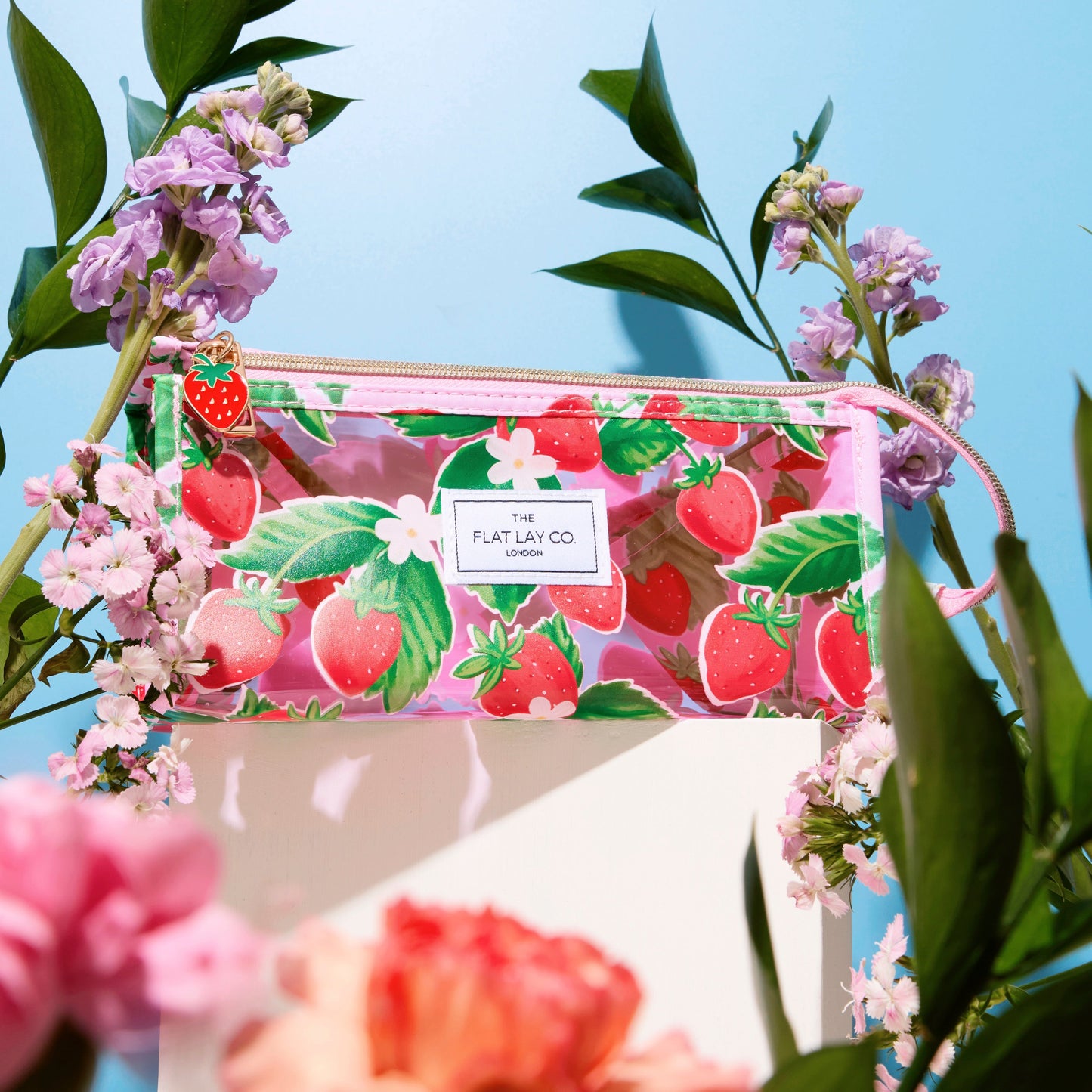 Jelly Flat Lay Box Bag - Summer Strawberries