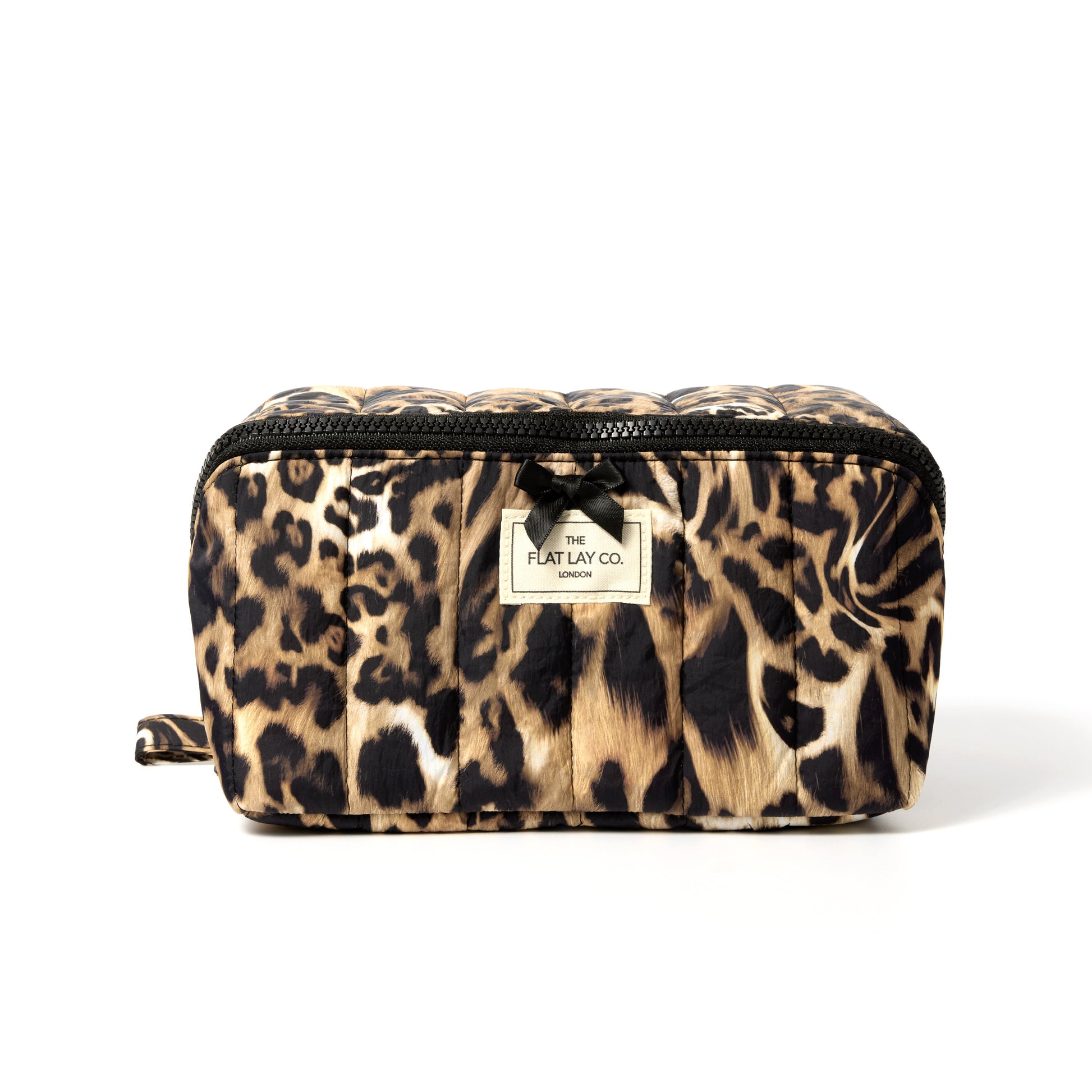 Leopard Print Marshmallow Makeup Box Bag – The Flat Lay Co USA