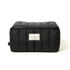 Marshmallow Box Bag & Brush Case Bundle - Classic Black