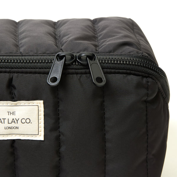 Marshmallow Box Bag & Brush Case Bundle - Classic Black