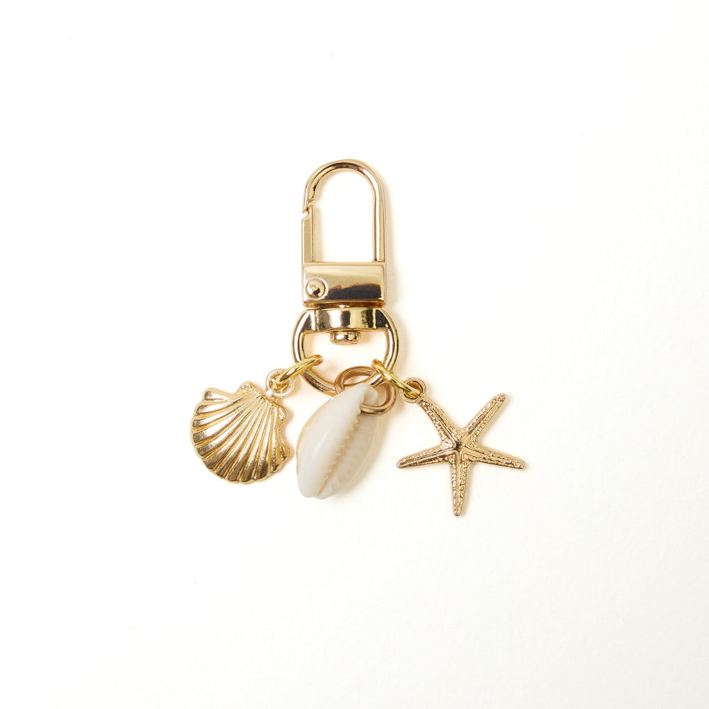 Bag Charm & Keychain - Sea Star & Shells