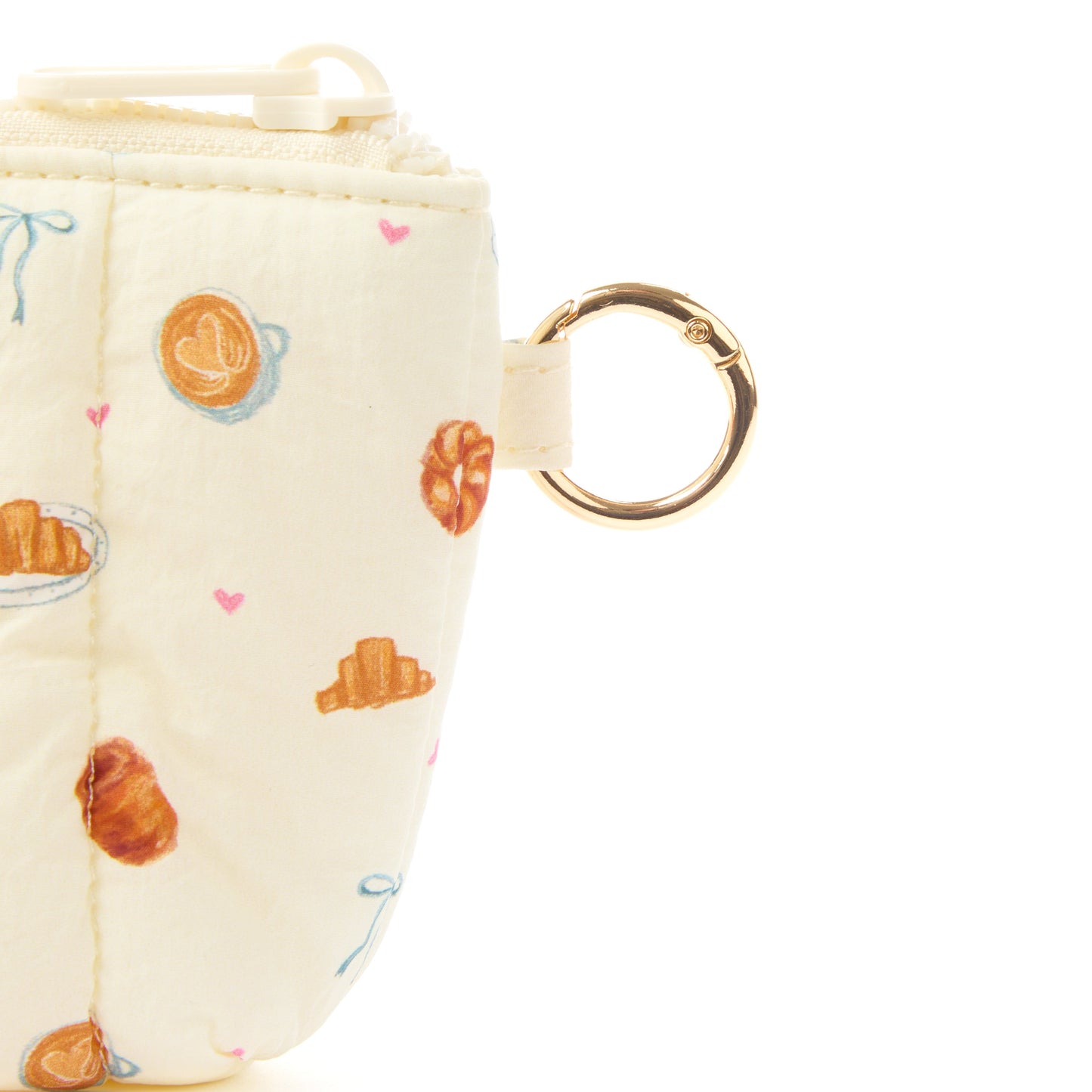 Mini Keyring Pouch - Coffee Shop