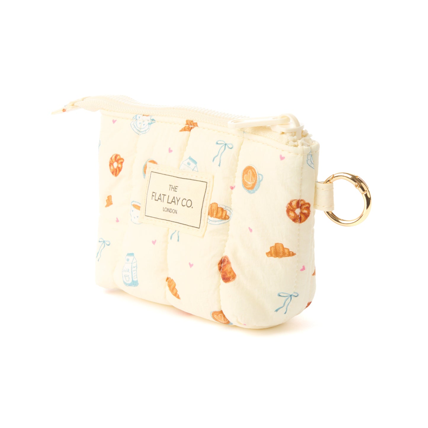 Mini Keyring Pouch - Coffee Shop