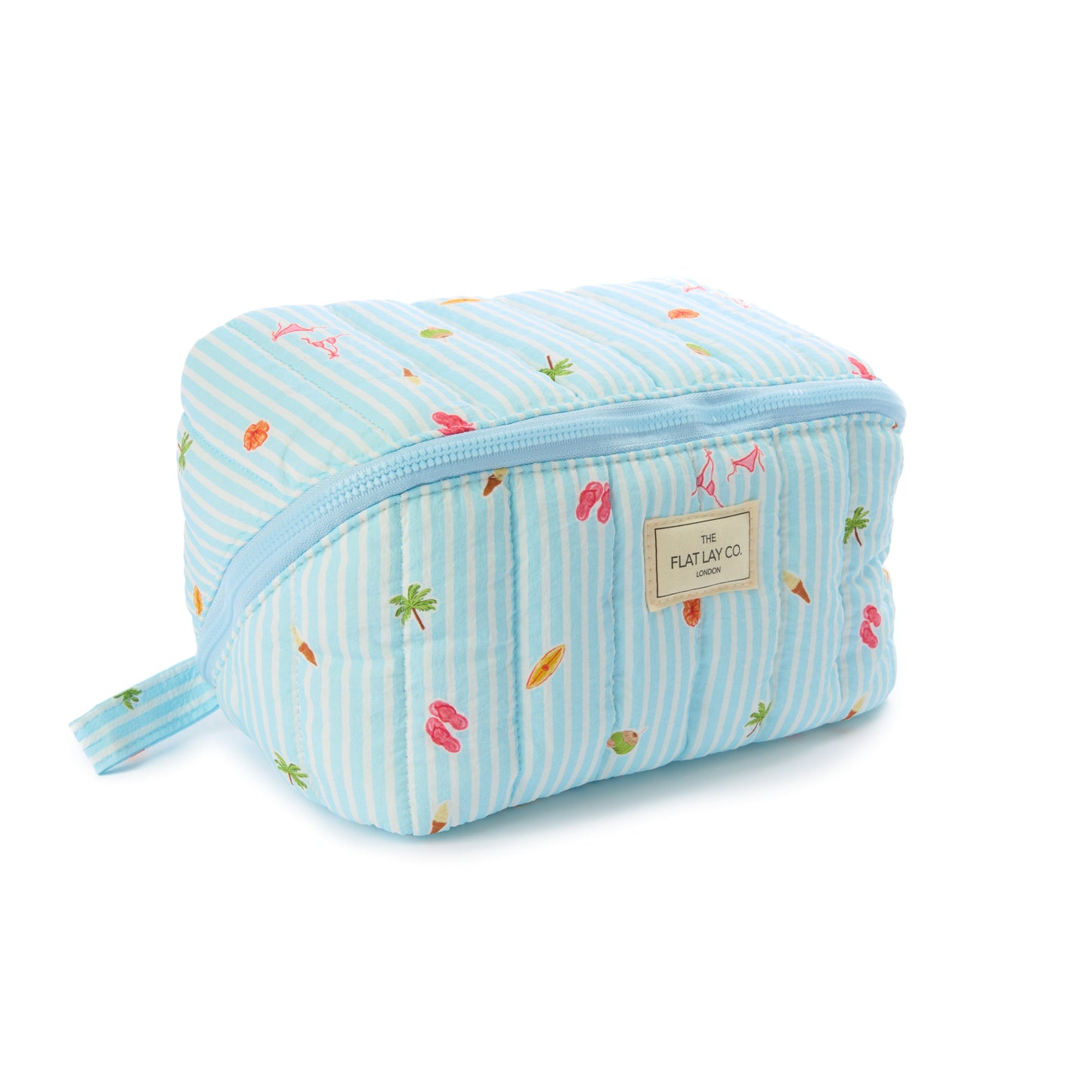 Marshmallow Flat Lay Makeup Box Bag - Playa