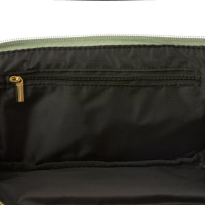 Flat Lay Makeup Box Bag - Tropical Leaves