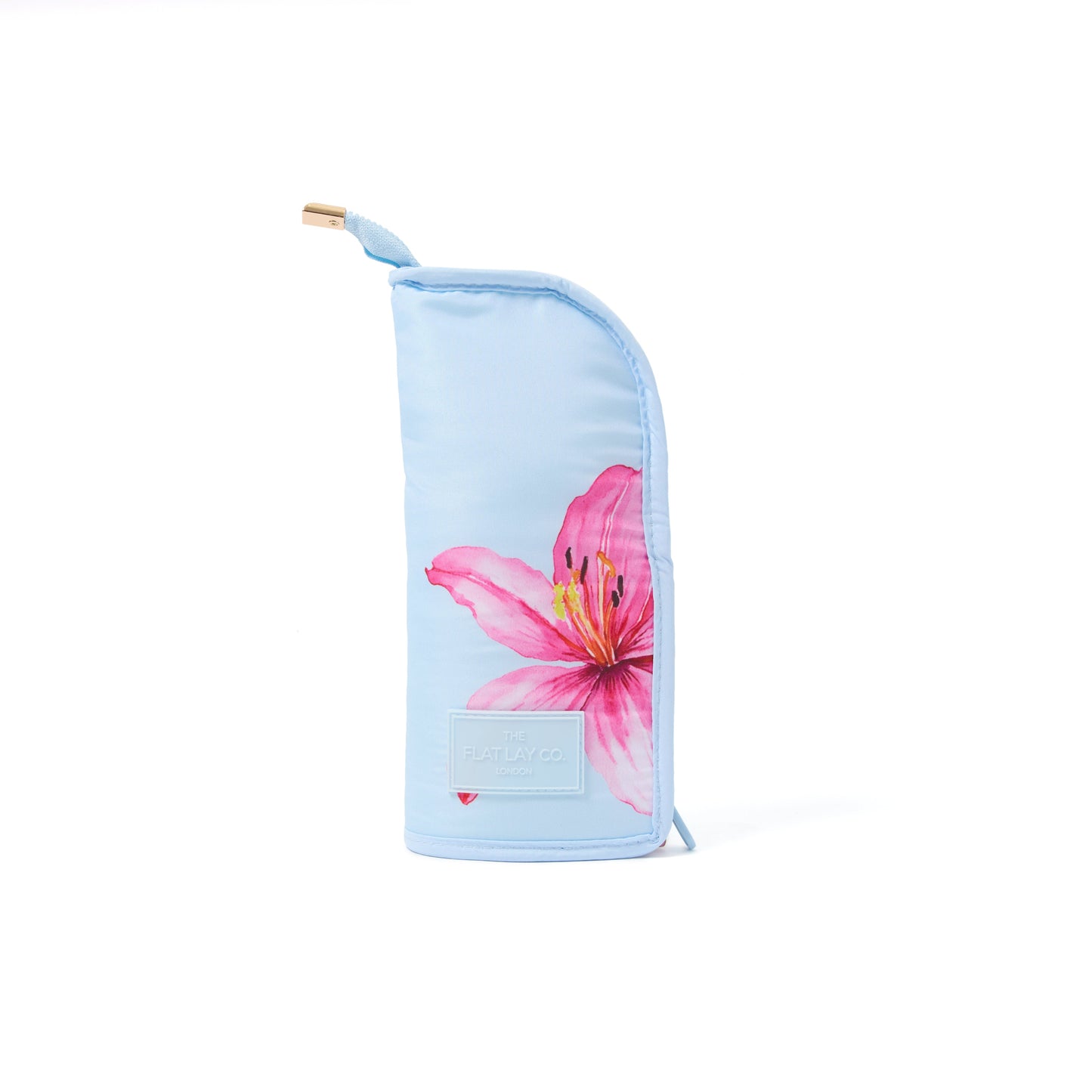 Standing Makeup Brush Case - Pink Lily