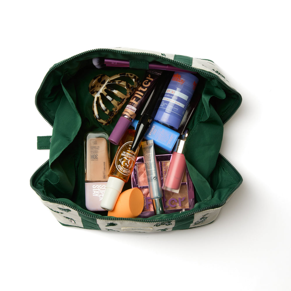 Flat Lay Makeup Box Bag - Country Club