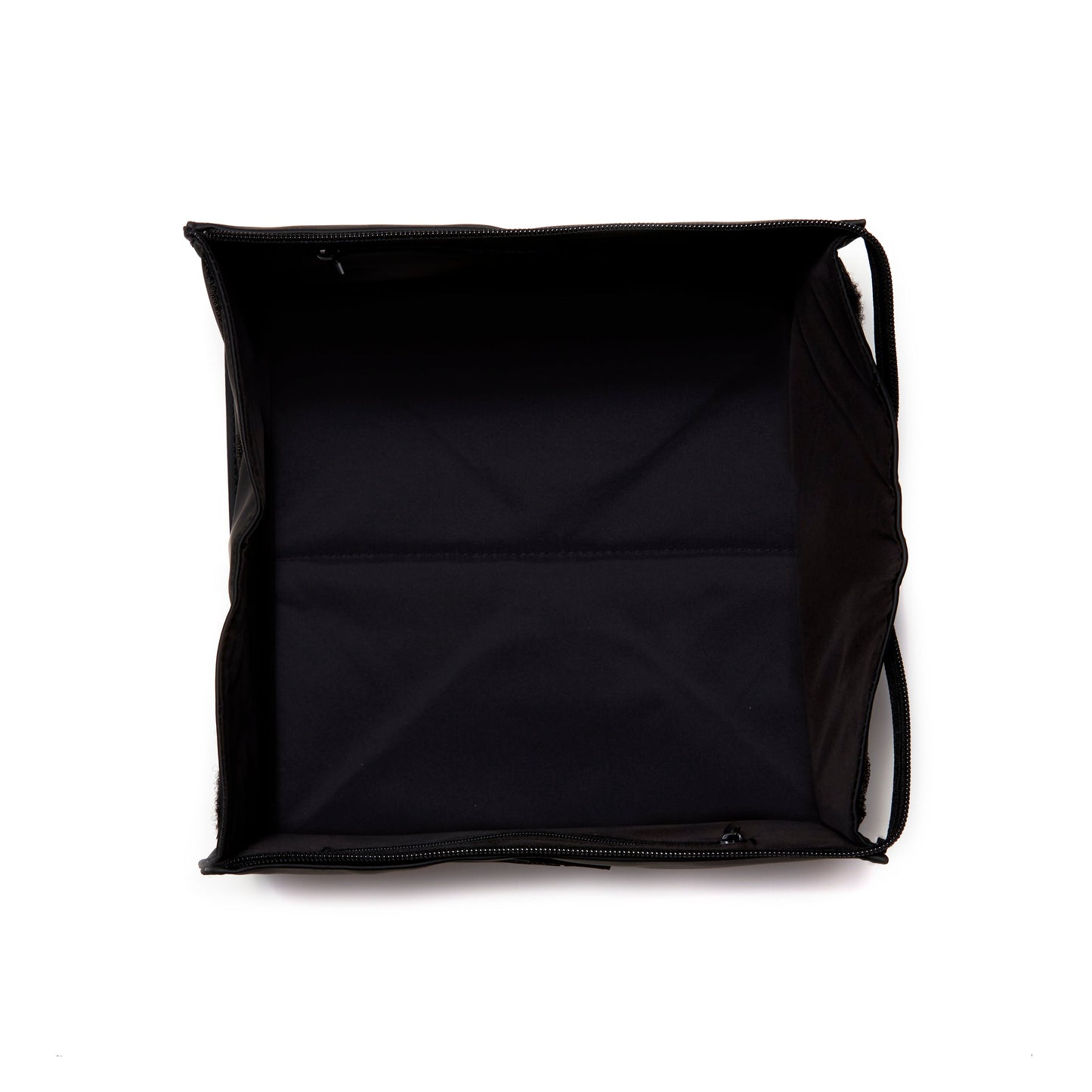 Unisex Flat Lay Box Bag - Black