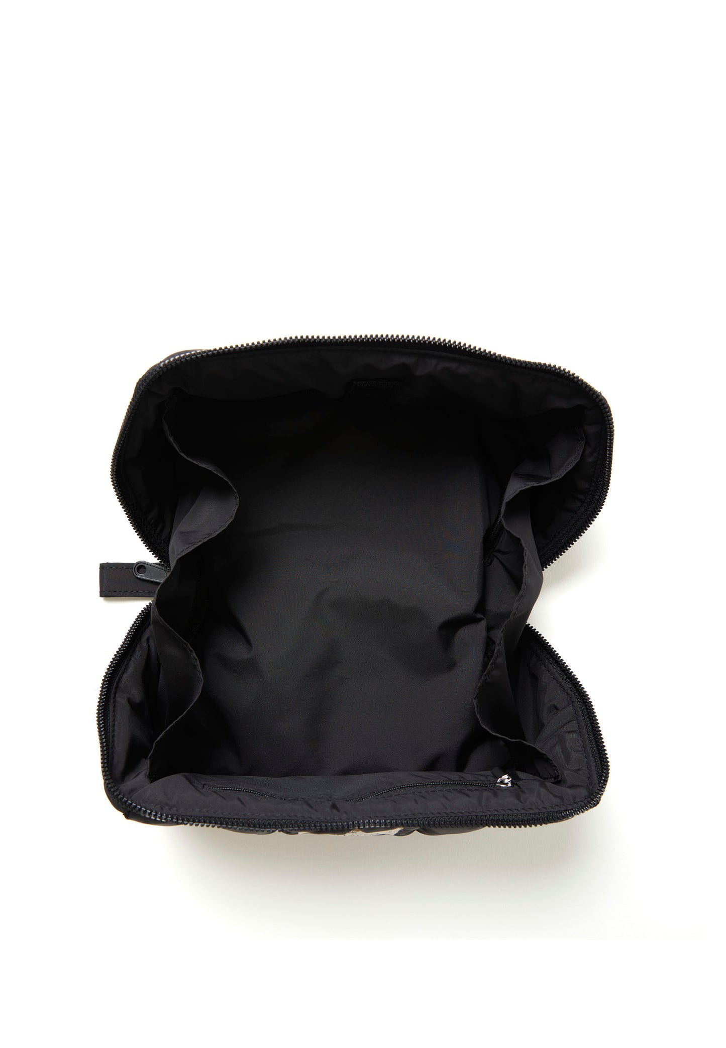 Marshmallow Flat Lay Makeup Box Bag - Classic Black