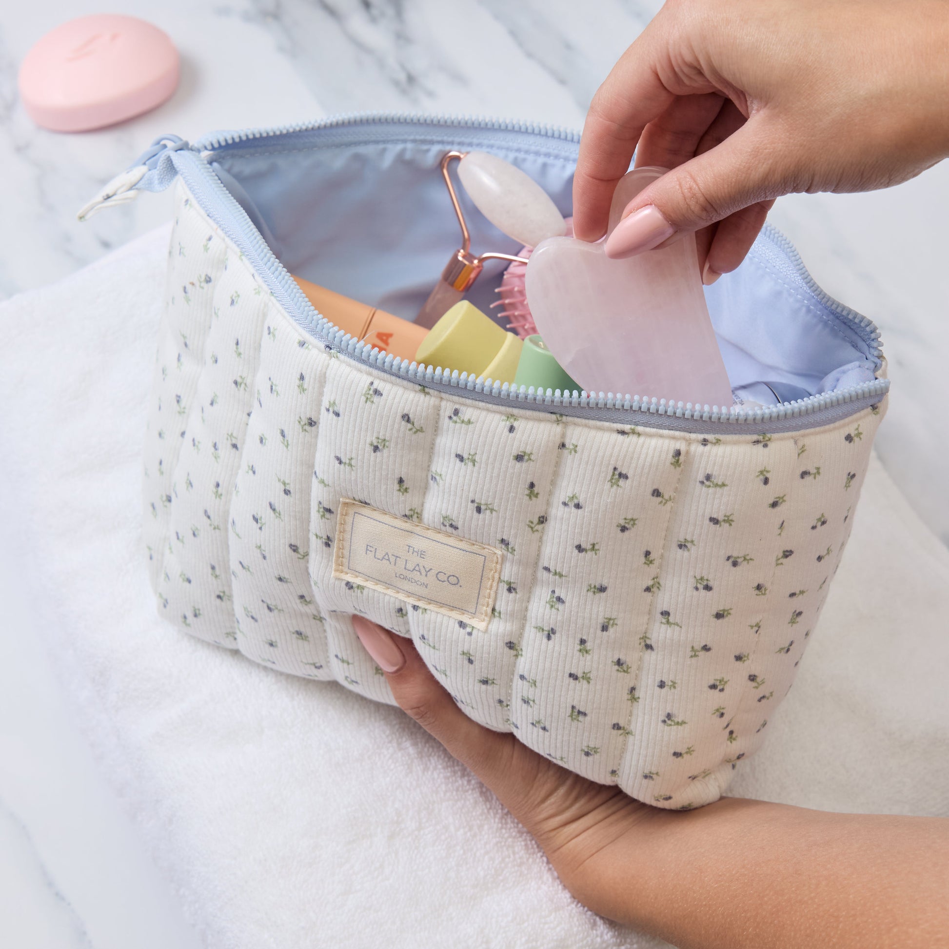 The Flat Lay Co. Essential Makeup Pouch
