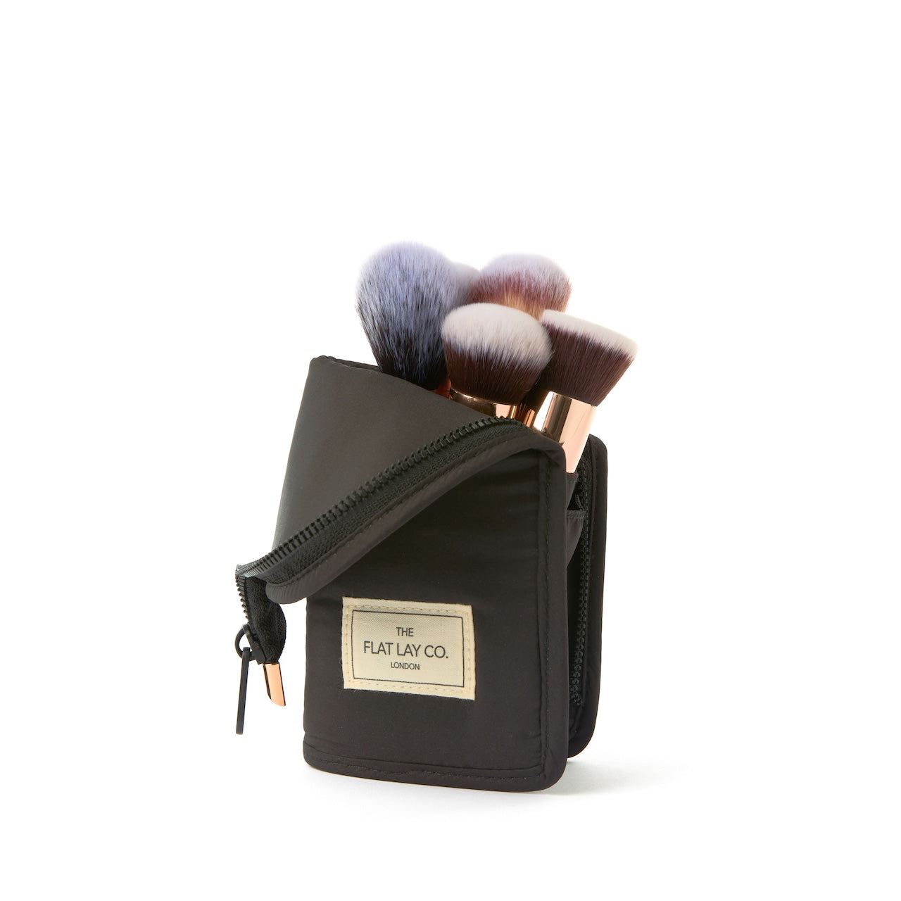 Marshmallow Box Bag & Brush Case Bundle - Classic Black