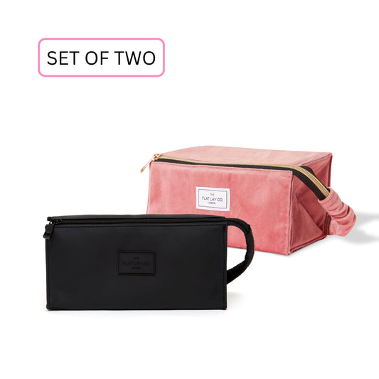 His & Hers Bundle (2-Pack) - Pink & Black