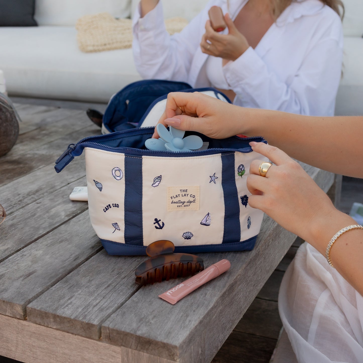 Essential Makeup Pouch - Cape Cod