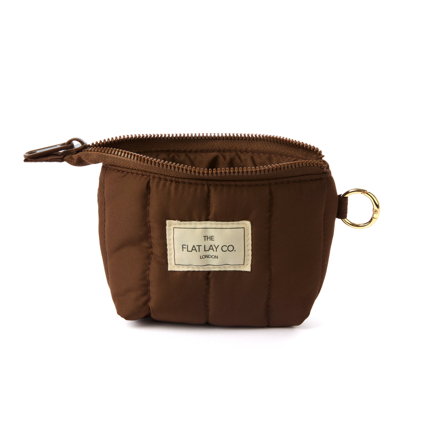 Mini Keyring Pouch - Espresso