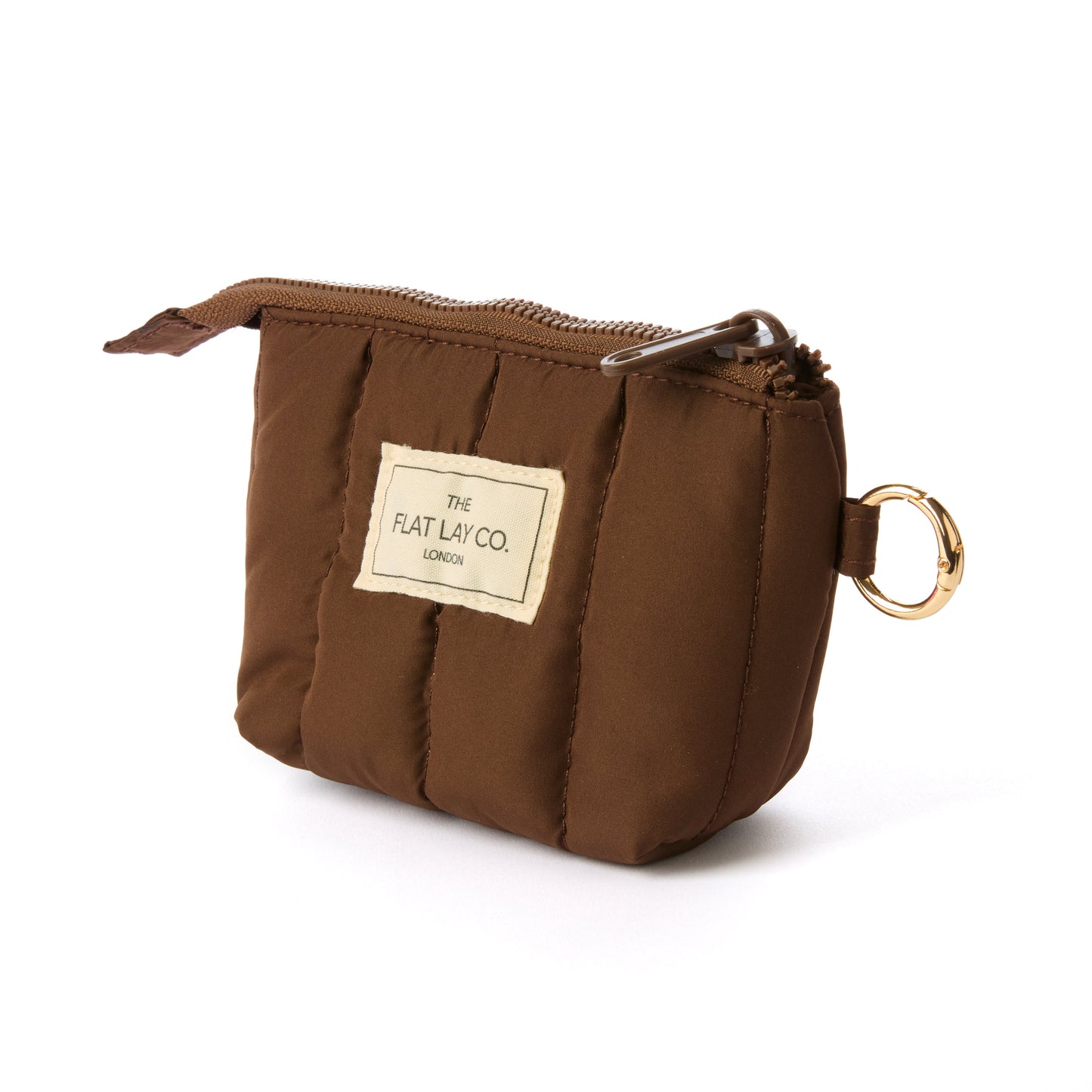 Mini Keyring Pouch - Espresso
