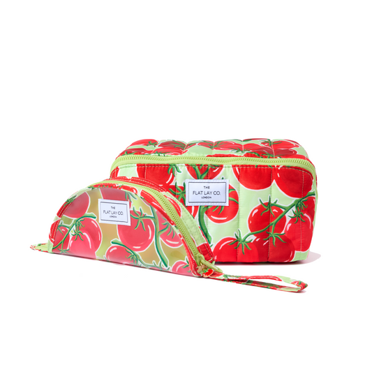 Marshmallow Box Bag & Jelly Lunar Pouch (2-Pack) - Tomatoes