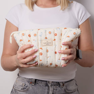 Padded Essential Makeup Pouch - Patisserie
