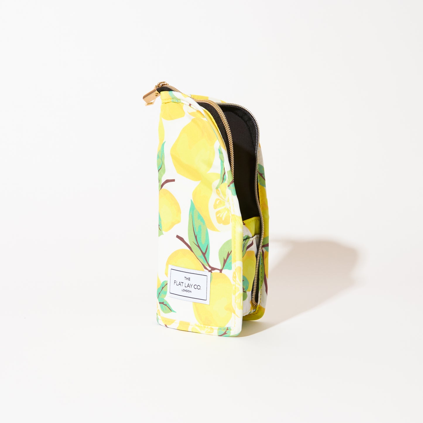 Standing Brush Case - Lemons